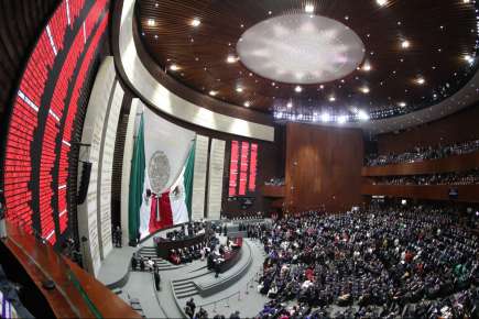 En sesión de Congreso General se dio lectura al Bando Solemne que declara a Claudia Sheinbaum Pardo como primera presidenta electa
