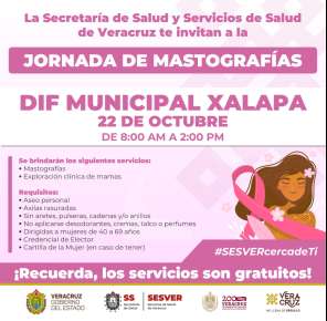 Salud realiza más de 4 mil mastografías gratuitas durante el mes rosa