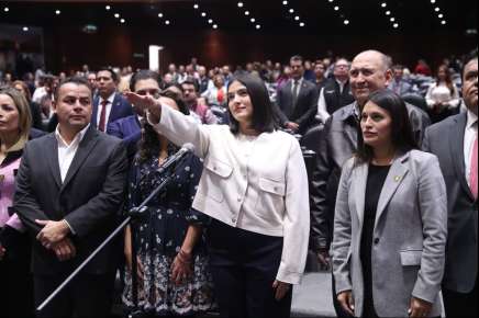 Paloma Domínguez Ugarte rinde protesta como diputada federal   