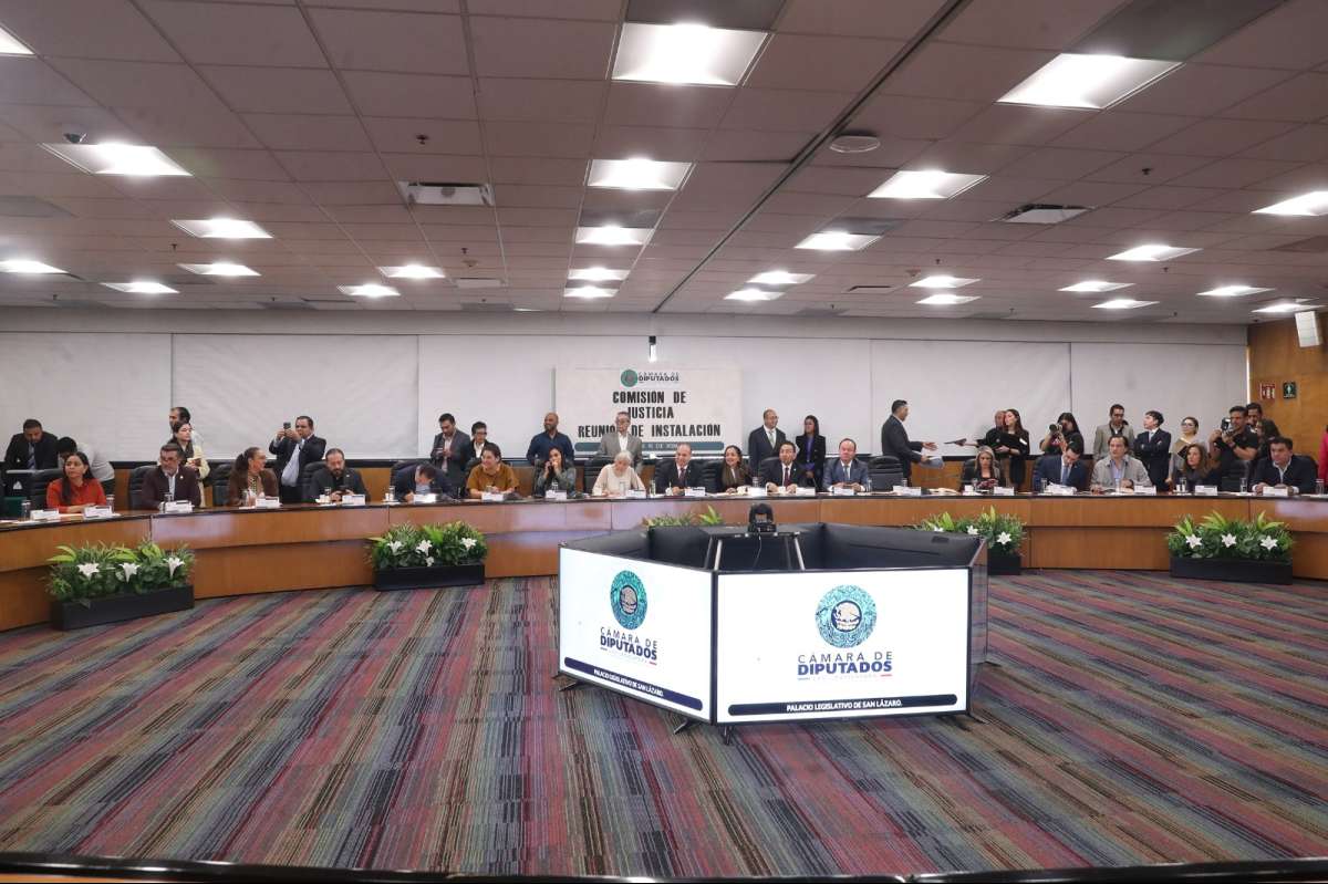 Instalan en la Cámara de Diputados la Comisión de Justicia de la LXVI Legislatura   