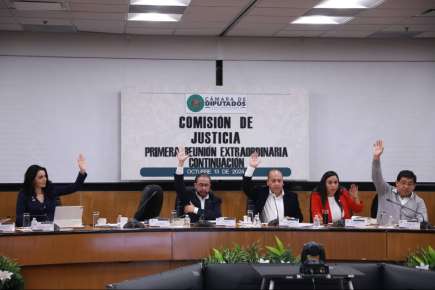 Comisión de Justicia aprobó el dictamen que actualiza los medios de impugnación en elección de integrantes del PJ   