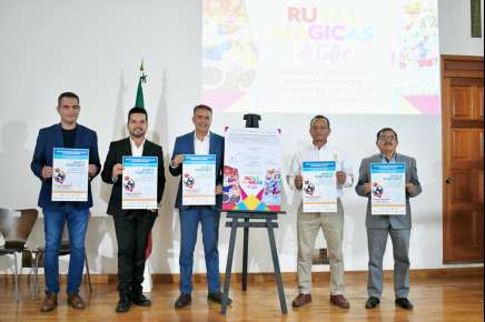 Arte en las calles, presenta SECTUR Rutas de Color en Pueblos Mágicos   