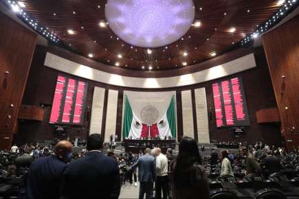 La Cámara de Diputados concede licencia a Ana María Lomelí Robles (PVEM) y a Hugo Manuel Luna Vázquez (MC)   