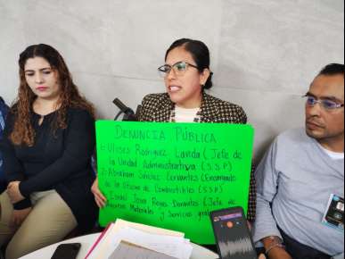 Denuncia extrabajadora de SSP despido Injustificado; la acusan de desviar $5 millones