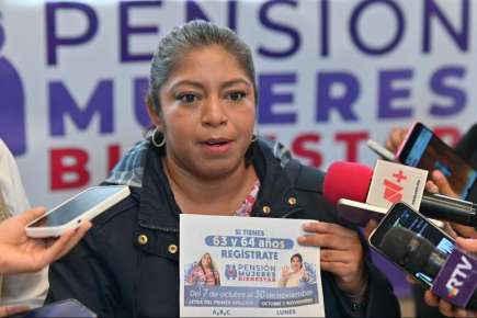 Avanza registro a Pensión Mujeres Bienestar en Veracruz, se han registrado más de 54 mil mujeres de 63 a 64 años  