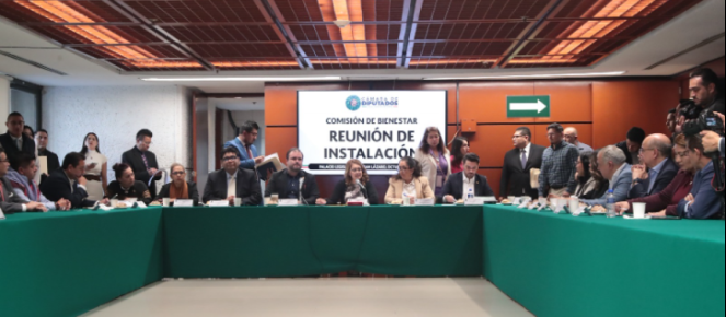 La Comisión de Bienestar quedó formalmente instalada para los trabajos de la LXVI Legislatura