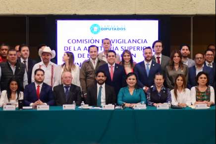 Instalan la Comisión de Vigilancia de la Auditoría Superior de la Federación