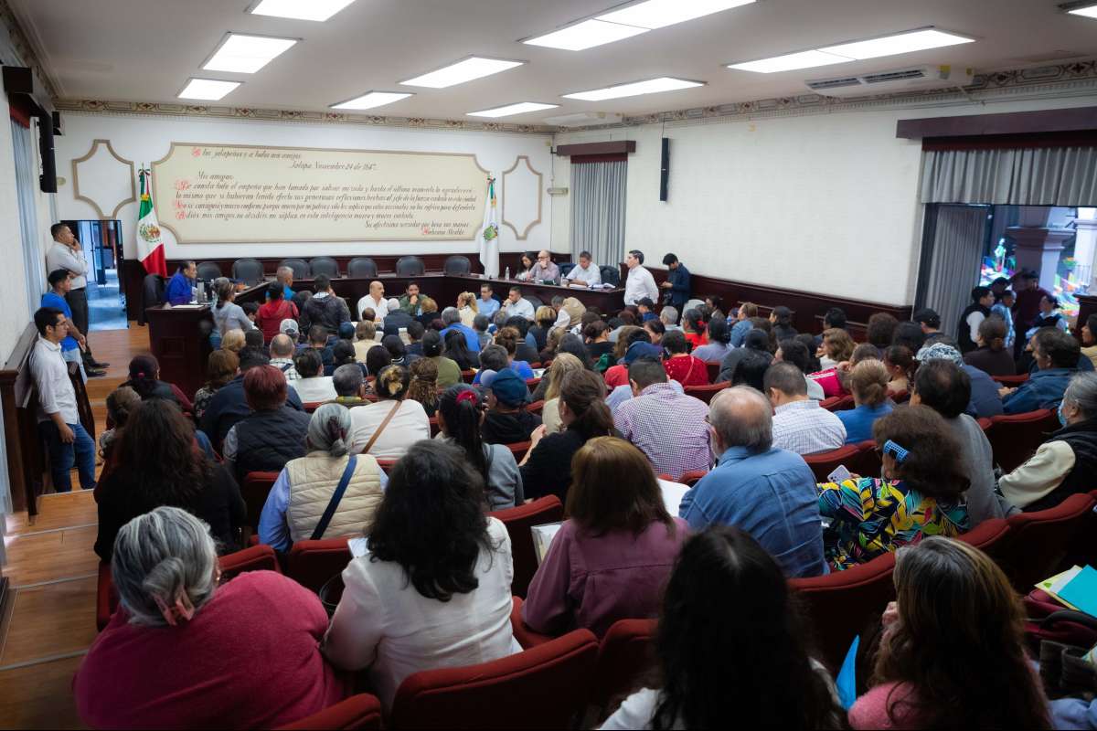 Lunes de Audiencias en Palacio Municipal de Xalapa