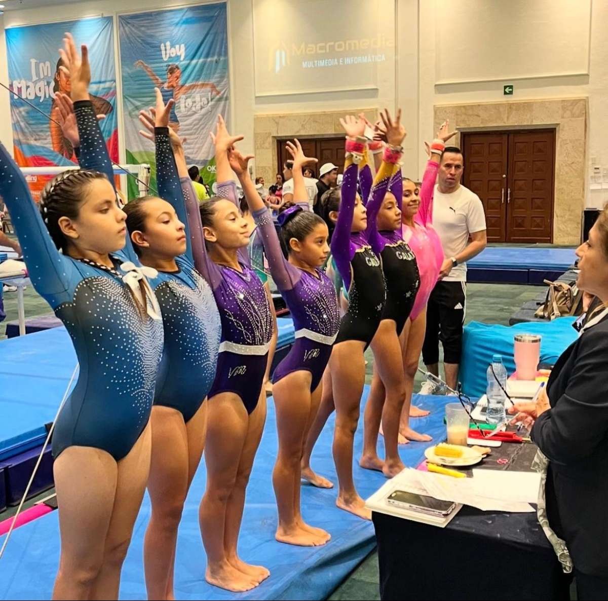 Brilla Fuerza G Academia de Gimnasia en la Copa Gilling Cancún 2024