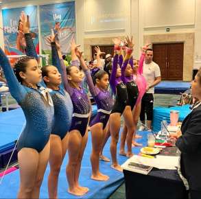 Brilla Fuerza G Academia de Gimnasia en la Copa Gilling Cancún 2024