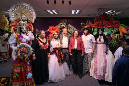 DÍA DE MUERTOS, TRADICIÓN ÚNICA Y MILENARIA QUE DEBEMOS PROTEGER Y FOMENTAR: ROCÍO NAHLE