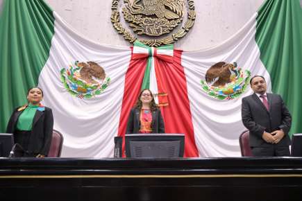 Elige Congreso a la Mesa Directiva para el primer año de labores   