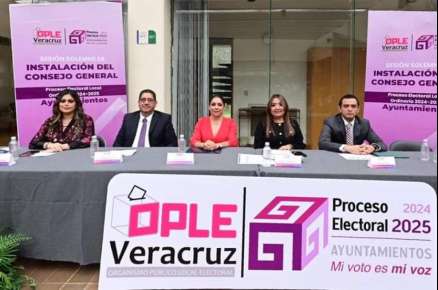 Se instala el Consejo General para el Proceso Electoral Local Ordinario 2024-2025 para renovar a los 212 ayuntamientos  