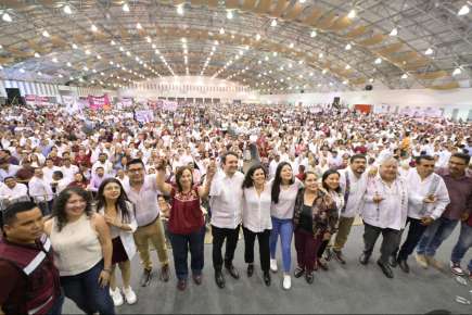 CON ORDEN Y ORGANIZACIÓN MORENA SEGUIRÁ EN LA RUTA DEL CRECIMIENTO Y LA CONSOLIDACIÓN DE LA 4T: ROCÍO NAHLE