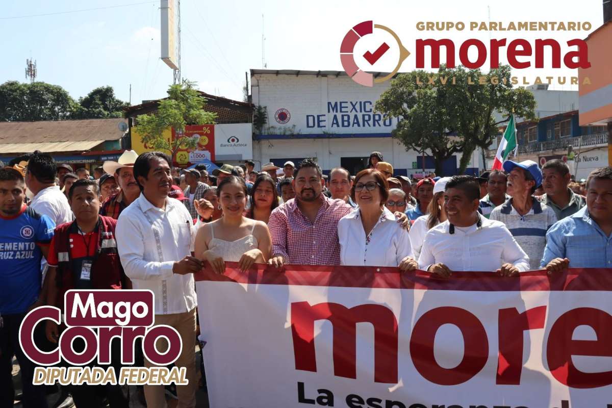 Festeja Dip. Mago Corro la victoria del pueblo por el triunfo de la Reforma al Poder Judicial.