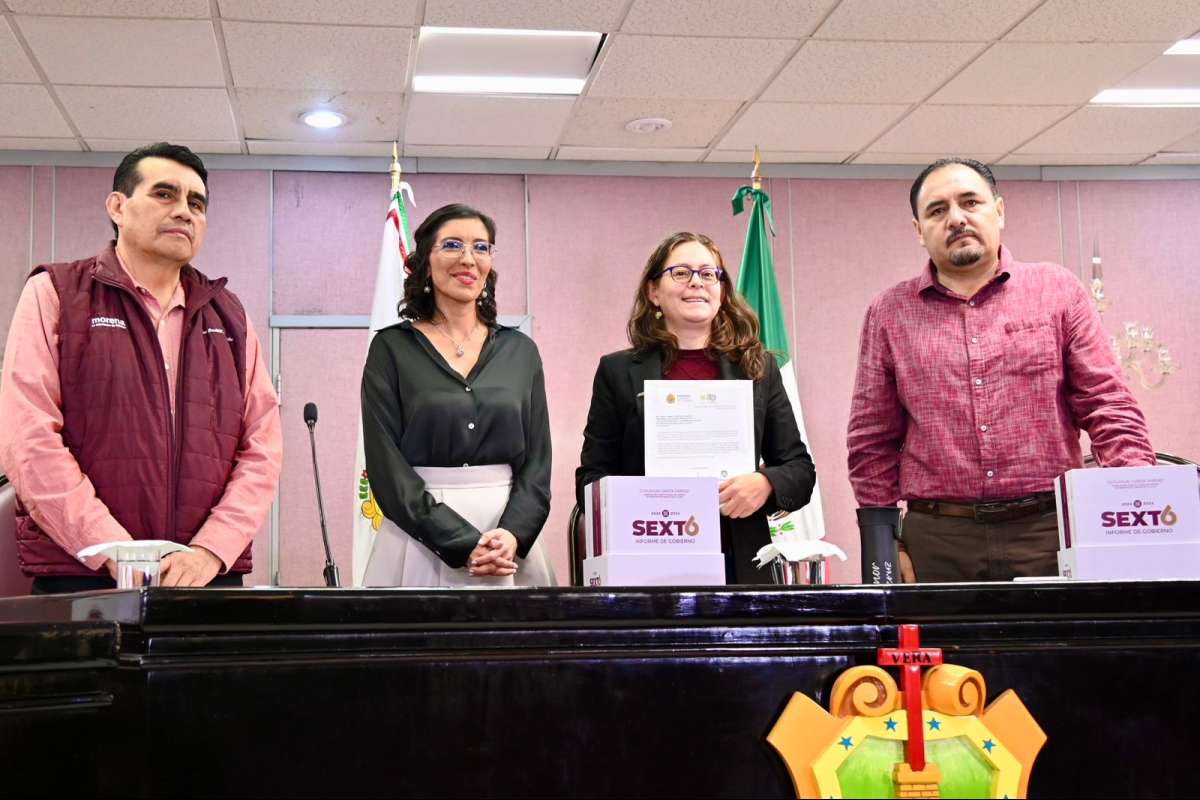 Recibe LXVII Legislatura del Congreso el VI Informe de Gobierno   