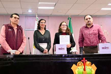 Recibe LXVII Legislatura del Congreso el VI Informe de Gobierno   
