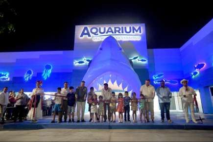 Inaugura Cuitláhuac García Aquarium de Veracruz: el mejor de Latinoamérica