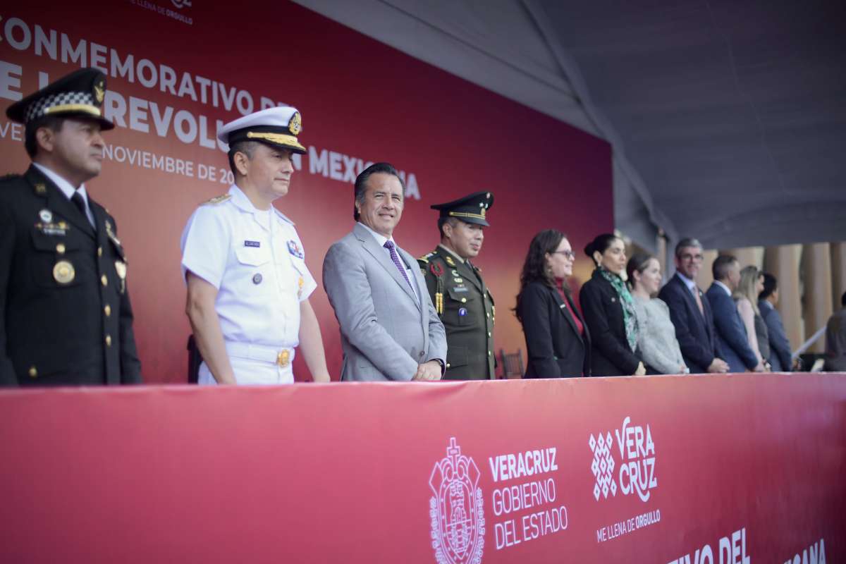 Conmemora Veracruz el espíritu transformador de la Revolución Mexicana   