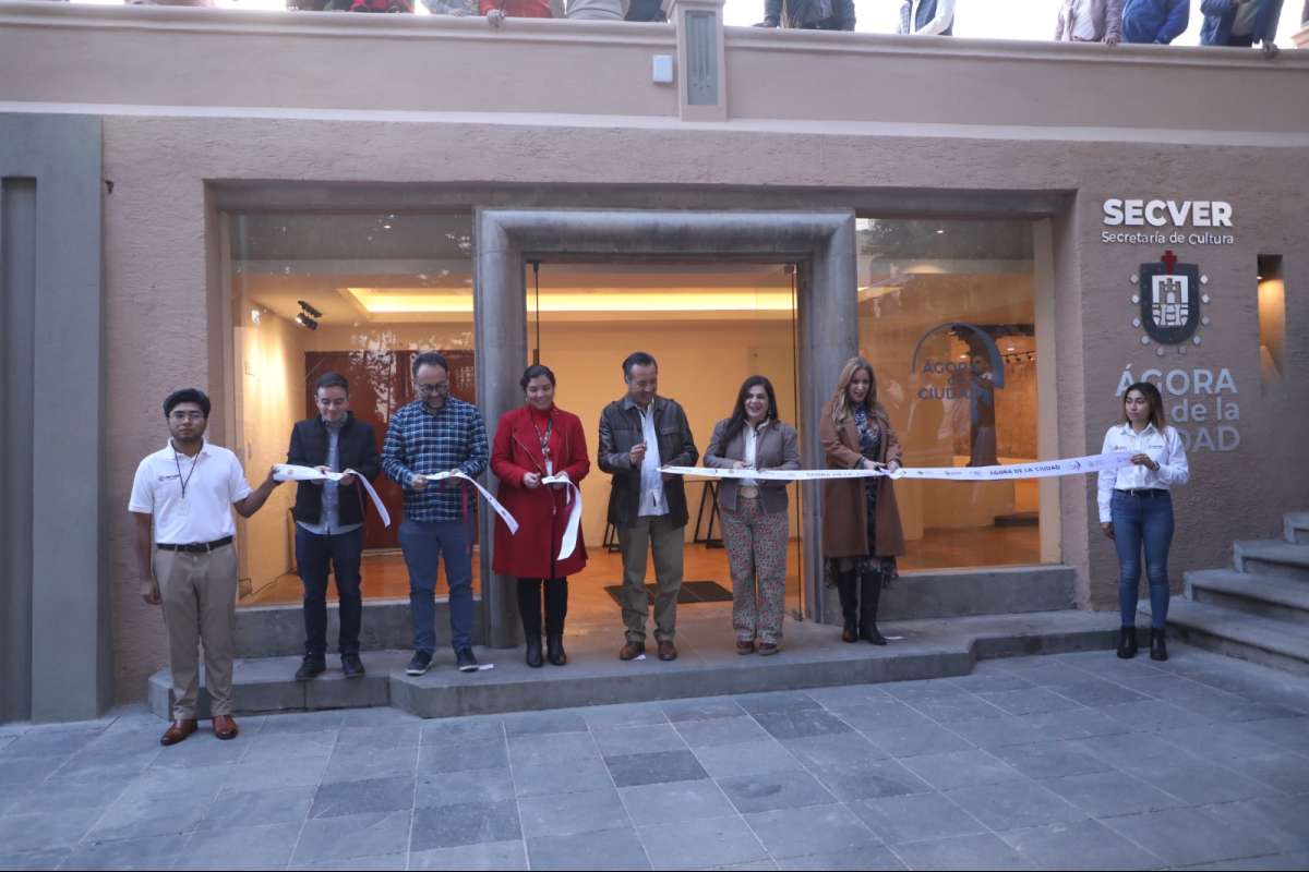 Cuitláhuac García entrega el renovado Ágora de la ciudad, ícono cultural de Xalapa