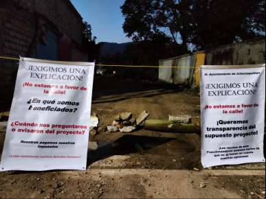 Alcalde de Ixtaczoquitlan despoja de su vivienda a una persona para abrir nueva calle en Fraccionamiento Villas de Ixtac  