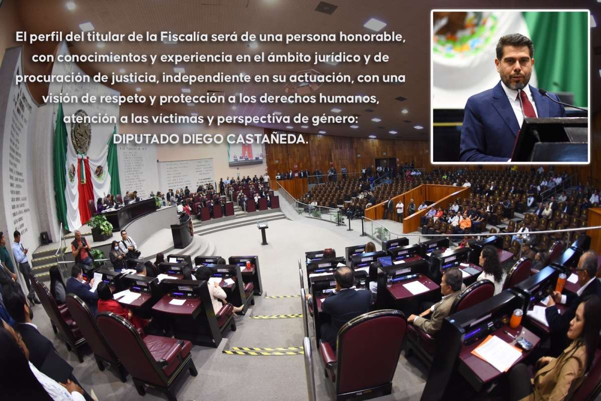 Propone diputado nuevas reglas para el cargo de Fiscal General   