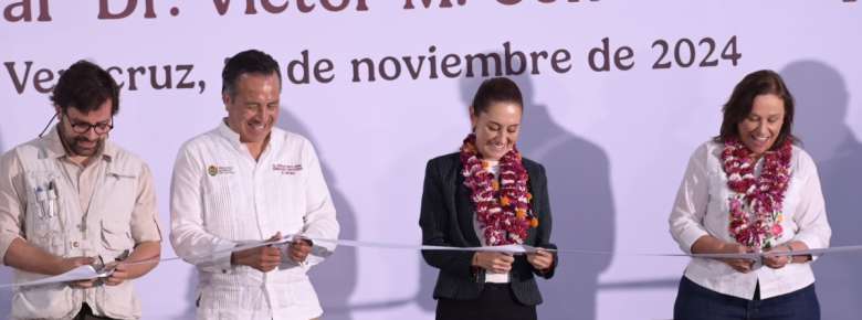 ASISTE ROCÍO NAHLE A INAUGURACIÓN DE HOSPITAL DE SALUD MENTAL EN ORIZABA