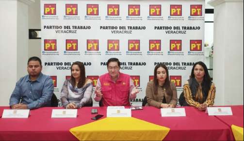 Rocío Nahle gobernará bien a Veracruz y cumplirá compromisos establecidos: PT