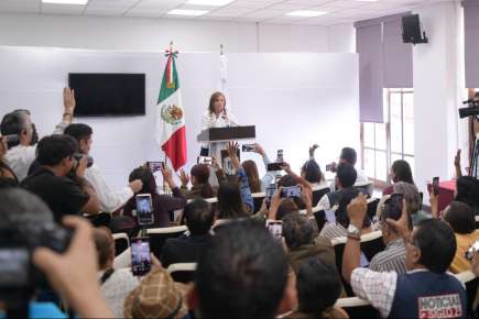 En Seguridad Pública, Veracruz cuenta con un equipo capaz: gobernadora Rocío Nahle