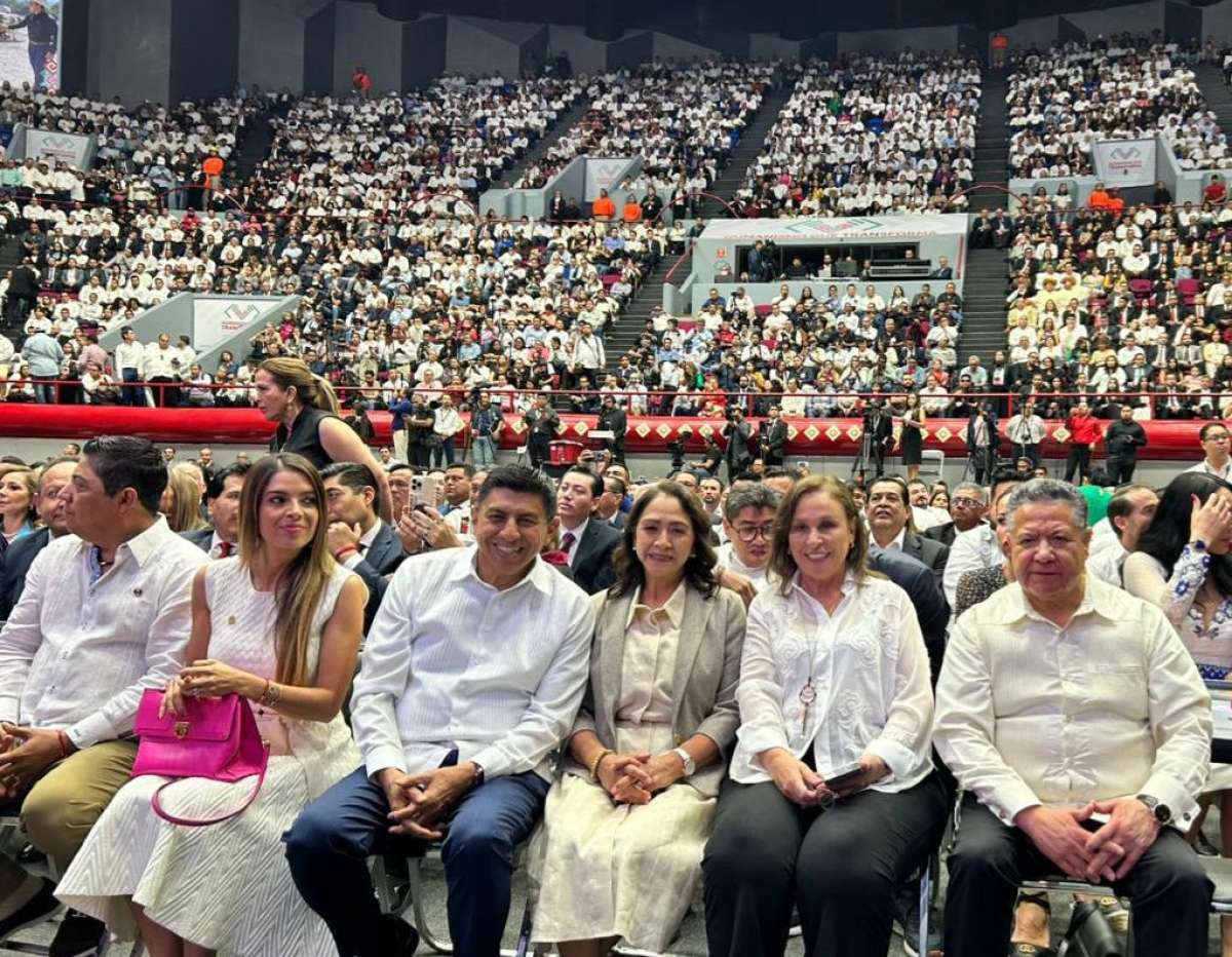 Rocío Nahle, presente en la toma de protesta de Gobernador de Chiapas