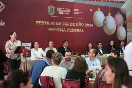Realiza SEV Festejo de Fin de Año para trabajadores federales