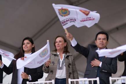 Gobernadora Rocío Nahle pone en marcha el programa Camionetitas de la Salud