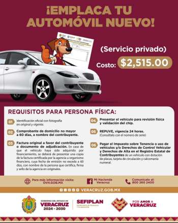 Regulariza tu unidad sin multas ni recargos, tienes hasta el 31 de diciembre: Sefiplan