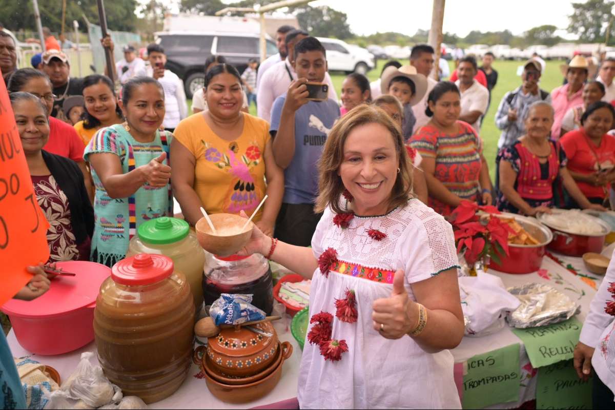 En Veracruz deciden y se respeta al pueblo y las bases: Rocío Nahle.