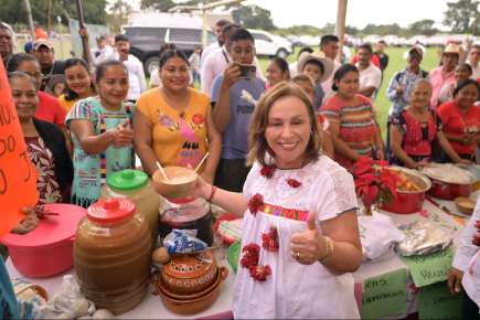 En Veracruz deciden y se respeta al pueblo y las bases: Rocío Nahle.