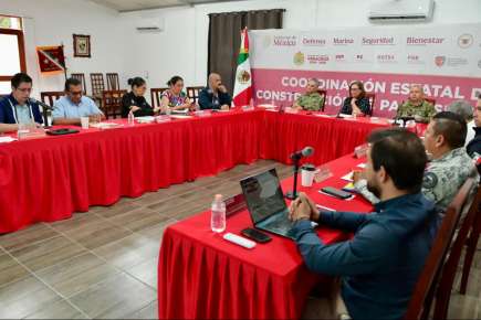 Gobernadora preside Mesa de Seguridad en Minatitlán