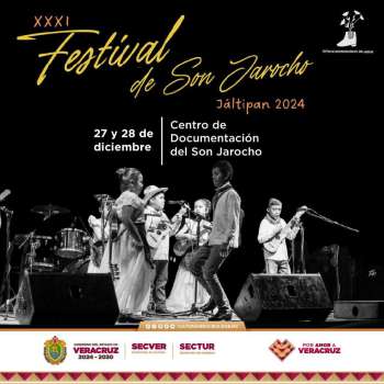 Con sus más grandes exponentes, celebra Jáltipan 31 años del Festival de Son Jarocho