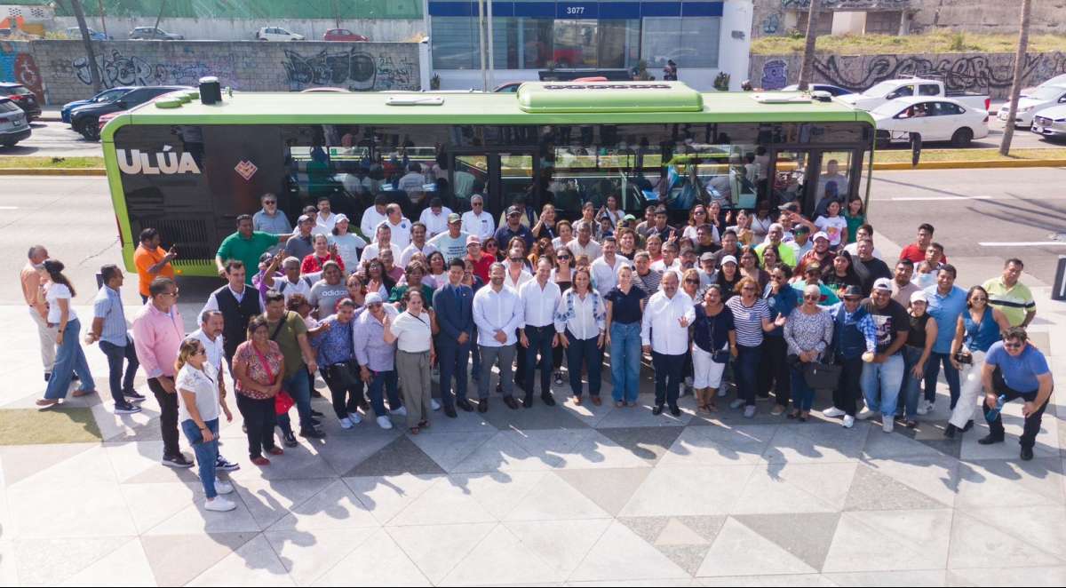 Rocío Nahle lidera la modernización del transporte público en Veracruz