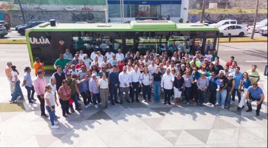 Rocío Nahle lidera la modernización del transporte público en Veracruz