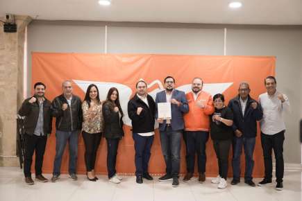 Carlos Barrios Rosales, nuevo delegado de Movimiento Ciudadano con funciones de dirigente municipal en Xalapa.
