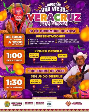 Gran despliegue de seguridad para las festividades de fin de año en el puerto de Veracruz