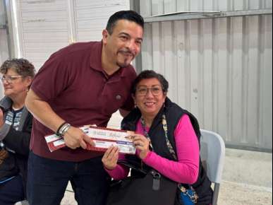 Apoyo a mujeres, palabra cumplida de la presidenta Sheinbaum: Gómez Cazarín