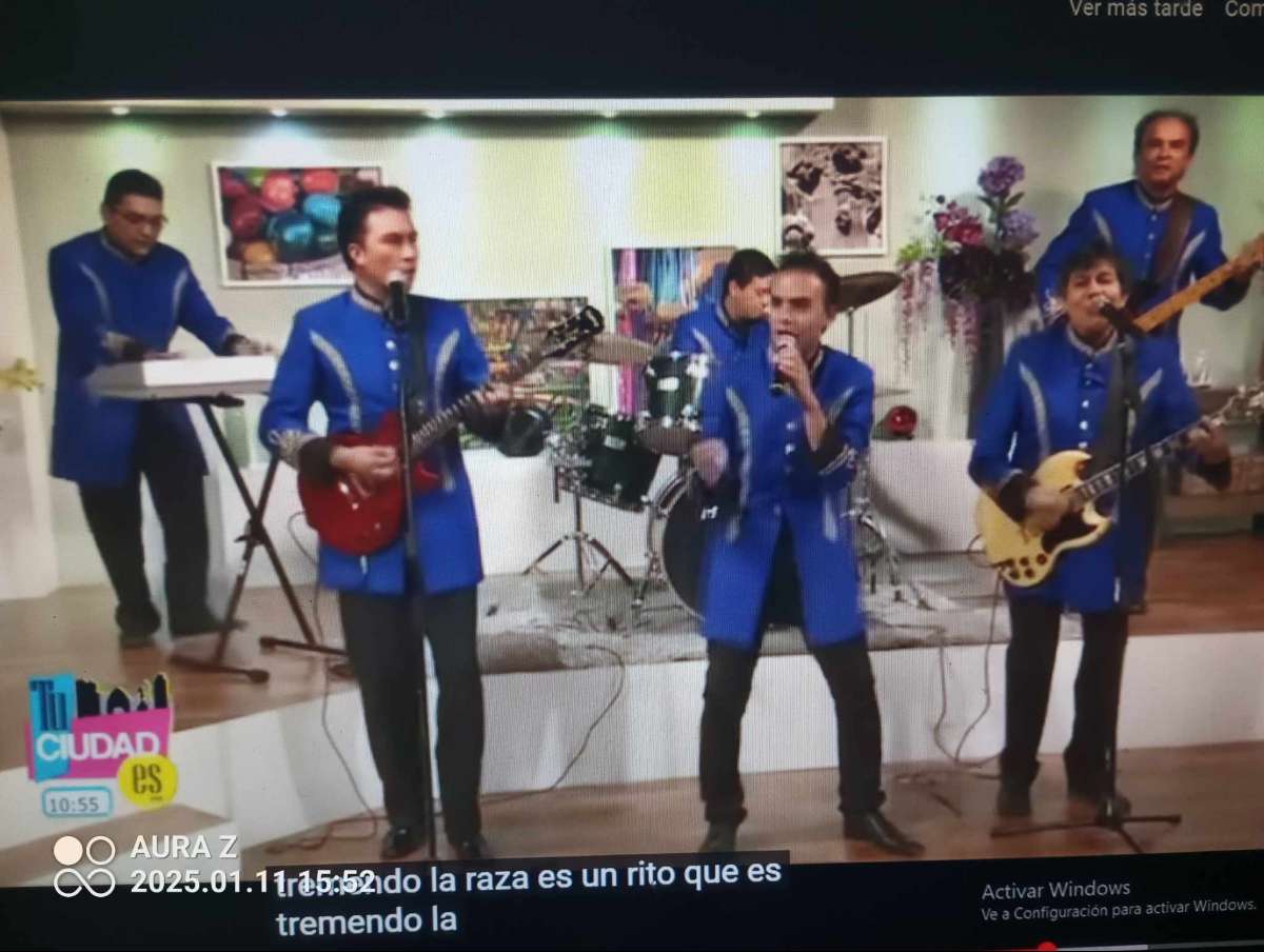 Lugar envidiable en los bailes de sus dos ferias… Los Socios del Ritmo en el bote.