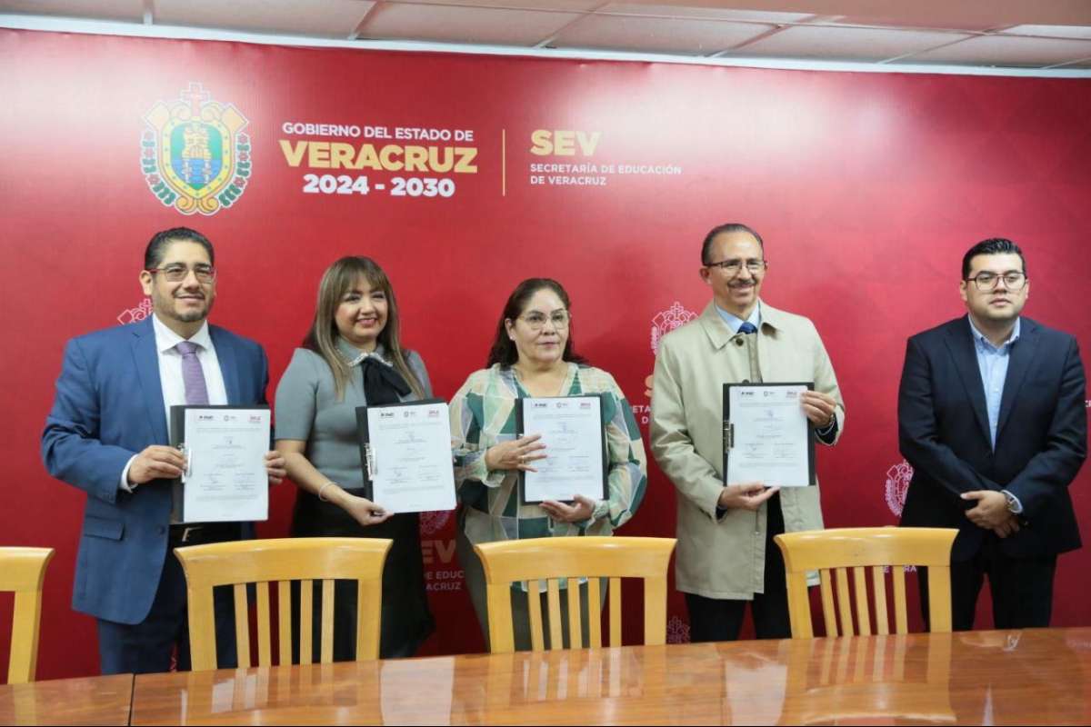 Firman convenio SEV, INE y OPLE para uso de escuelas en elecciones   