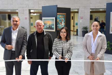 Inauguran en el Congreso la exposición “Veracruz”, del pintor Carlos Cano   