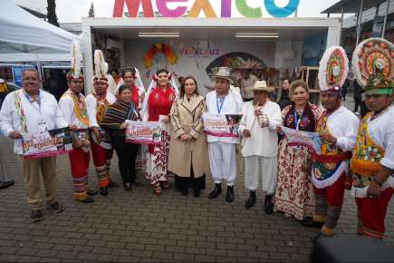 Cultura y tradición veracruzanas brillan en la FITUR   