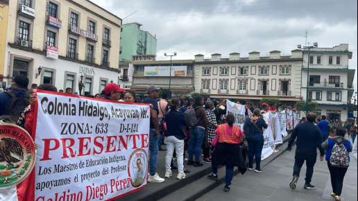 Docentes indígenas del MDMV se reunirían con funcionarios estatales para solucionar conflicto con designación de directora de Educación Indígena