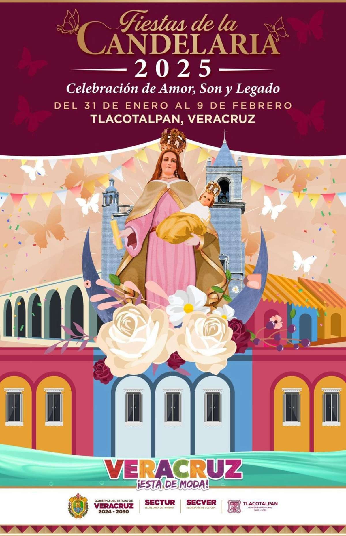Esperan 150 mil visitantes en Tlacotalpan para celebrar La Candelaria
