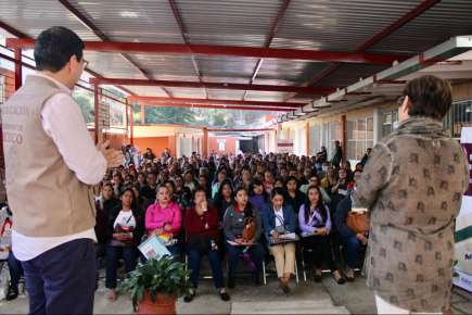 Antes del 11 de abril las y los estudiantes de secundaria del estado tendrán su beca “Rita Cetina”
