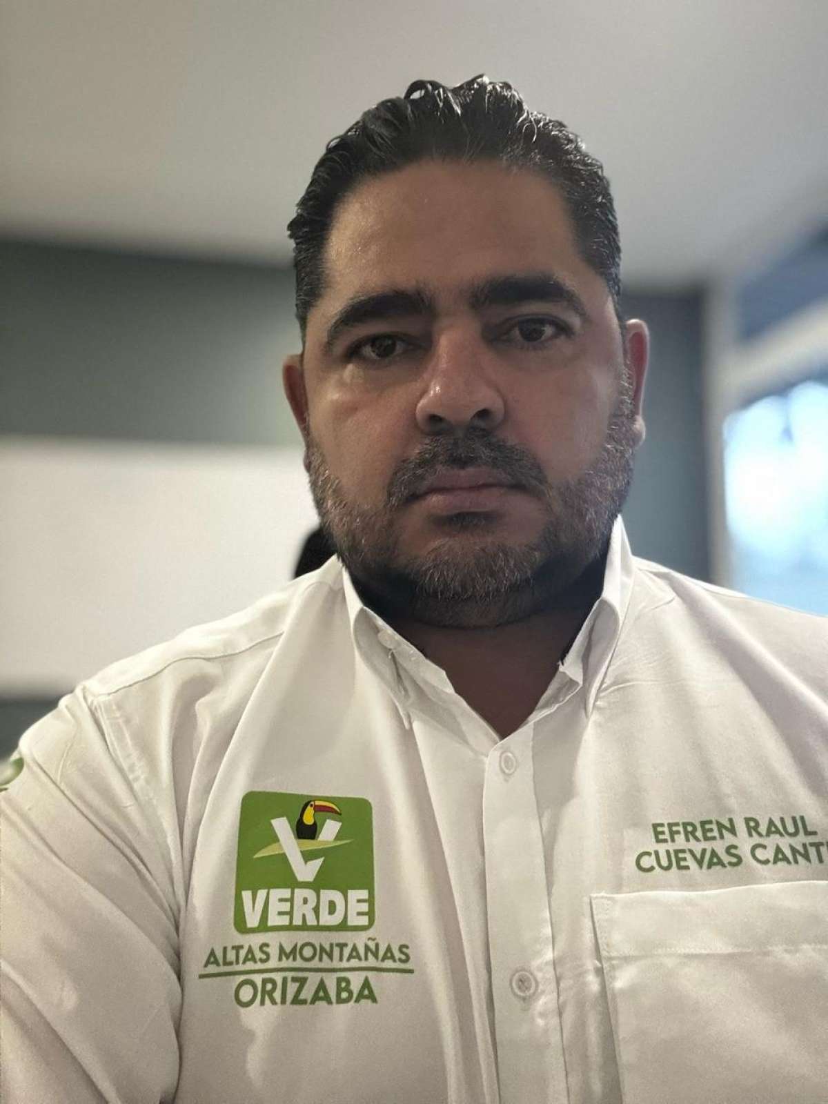El dirigente del Partido Verde en Orizaba, Efrén Cuevas Cantú, afirmó que su partido respalda a la presidenta de México Claudia Sheinbaum